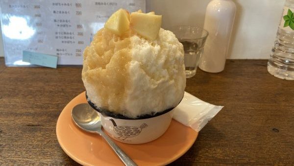 たかぴの食べログ(常に予約でいっぱいのカフェのかき氷)